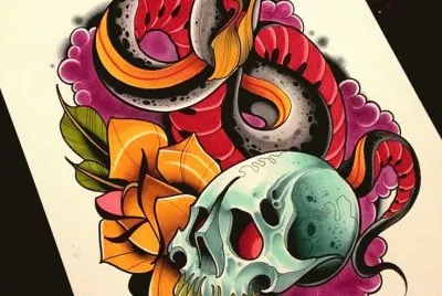Tattoo jigsaw puzzle