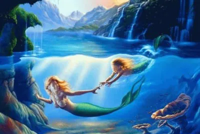 Fadas, bruxas e ninfas.