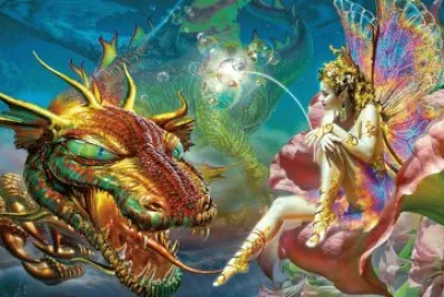 Fadas, bruxas e ninfas.