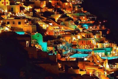 Isla griega-Thera