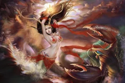 Fadas, bruxas e ninfas.