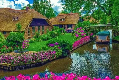 Canal en Holanda