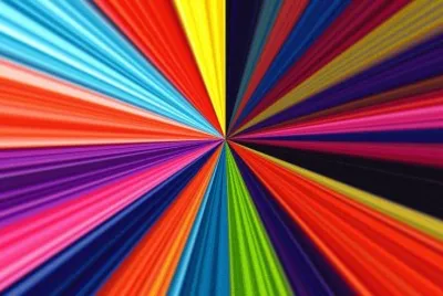 Colored jigsaw puzzle