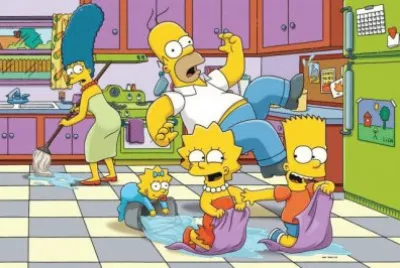 Los Simpson jigsaw puzzle