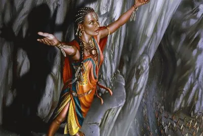 Fadas, bruxas e ninfas.