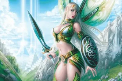 Fadas, bruxas e ninfas.