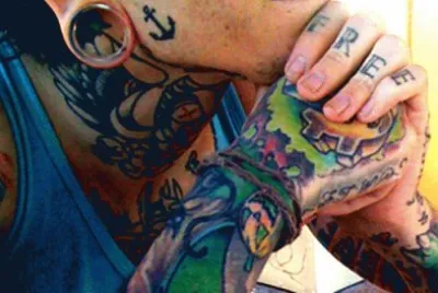 Tattoo jigsaw puzzle