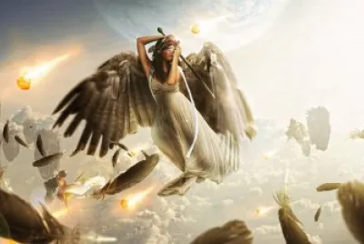 Fadas, duendes e ninfas.