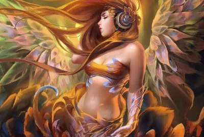 Fadas, duendes e ninfas.