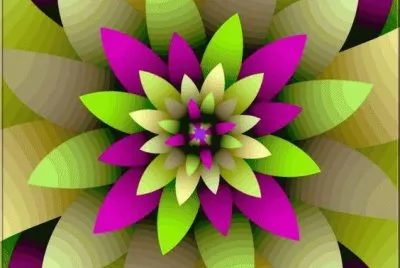 Abstract Flower
