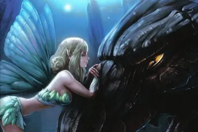 Fadas, duendes e ninfas.