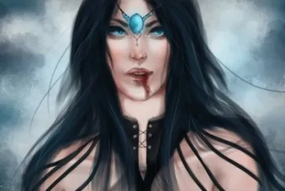 Fadas, bruxas e ninfas.