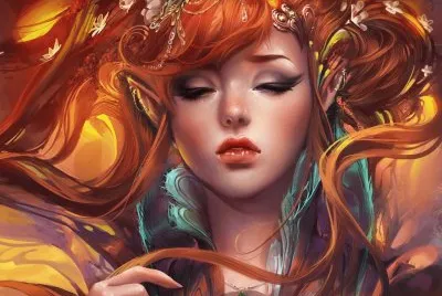 Fadas, duendes e ninfas.