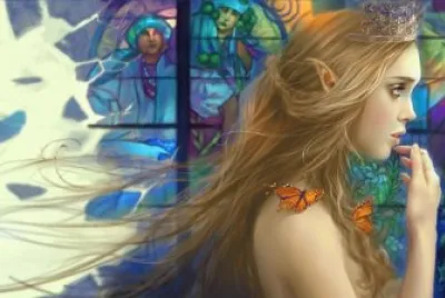 Fadas, duendes e ninfas.