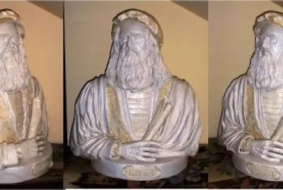Leonardo - Scultura di Tony Alonzo