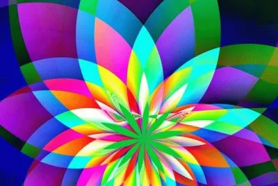 Colored Star jigsaw puzzle