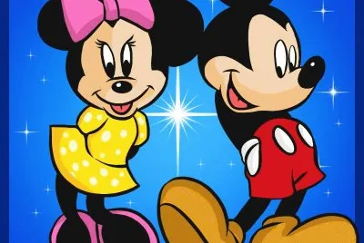פאזל של Minnie e Mickey