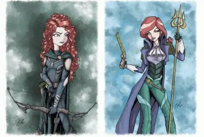 פאזל של Merida Ariel