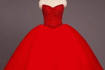 vestido rojo