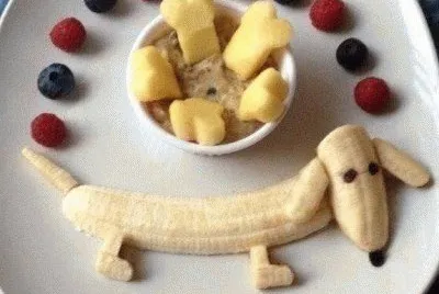perro banana