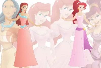 Pocahontas Ariel Megara