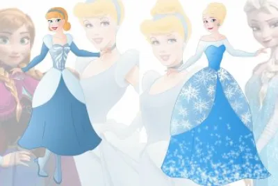 Anna Cinderella Elsa