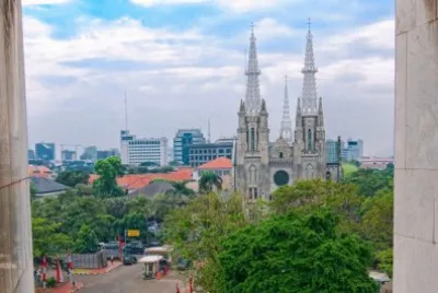 פאזל של cathedral jakarta