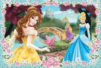 Belle Rapunzel Cinderella