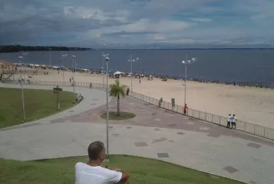 Praia Fluvial de Ponta Negra - Manaus - AM