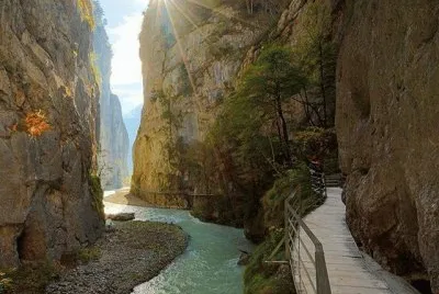 Aareschlucht-Suiza