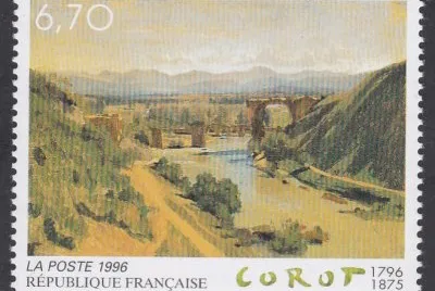  "Le pont de Narni  " de J-B. Corot
