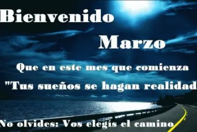 Bienvenido Marzo