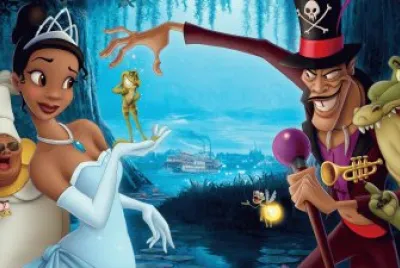 פאזל של A princesa e o sapo.