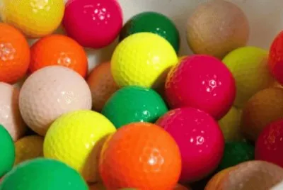 Colored Golf Balls