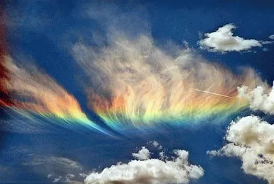 arco iris de fuego jigsaw puzzle