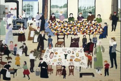 פאזל של Anna Mary Robertson Moses (Grandma Moses)