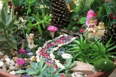 Adorable Fairy Garden jigsaw puzzle