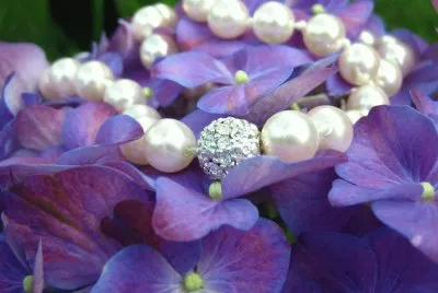 Pearls on Flowers