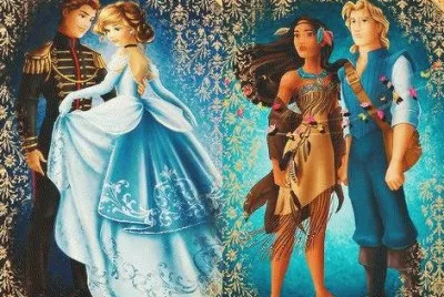 Prince Cinderella Pocahontas John