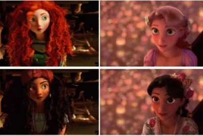 Merida Rapunzel