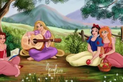 Belle Rapunzel SnowWhite Giselle