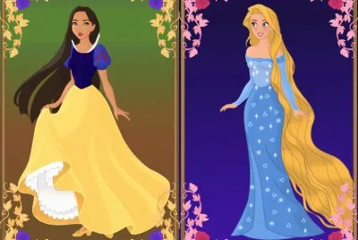 Pocahontas Rapunzel