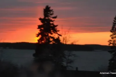 Sunset from Campobello, NB Canada