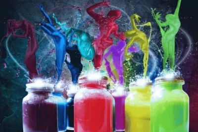 multicolor jigsaw puzzle