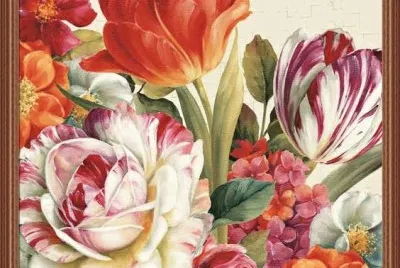 Flowers on Canvas