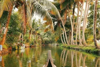 Navegando en Kerala-India