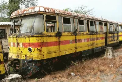 פאזל של Abandoned rail car
