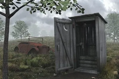 Outhouse jigsaw puzzle