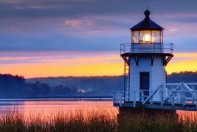 Doubling Point Lighthouse-Maine jigsaw puzzle