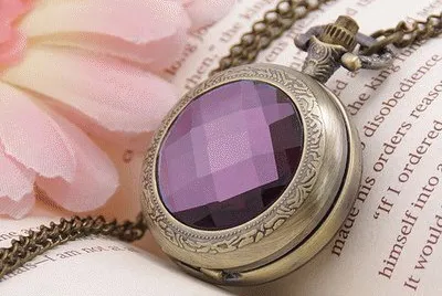 Vintage Pocket Watch Necklace